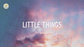 One Direction - Little Things (lyrics)