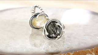 Sterling Silver 5.50 ct Rutilated Quartz Ring by Or Paz on QVC