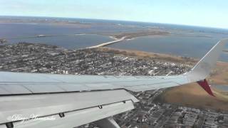 Amazing landing at John F. Kennedy International airport Aeromexico Boeing Split scimitar winglet