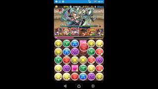 Puzzle \u0026 Dragons 「チャレンジダンジョン！32 Lv10」緋空の焔龍喚士・ツバキPT マルチ