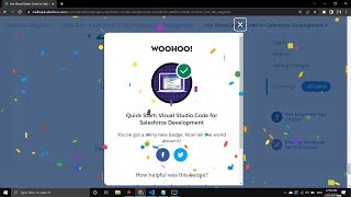Salesforce Trailhead - Use Visual Studio Code for Salesforce Development