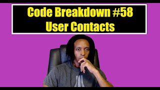 Code Breakdown #58 - User Contacts - Codewars - Python