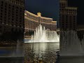 【ラスベガス観光】las vegas bellagioホテル　噴水ショー　 shorts