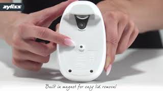 ZYLISS Electronic Can Opener, Gray/White