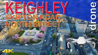 Drone footage, Keighley (North Street/Skipton Road)