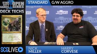 #SCGCIN Deck Tech: G/W Aggro with Harry Corvese