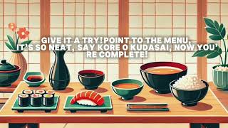 Learn Japanese Dining Phrases Through Song! 🎵 | Easy \u0026 Fun Language Lesson 🇯🇵🍣