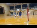 【小学生バレーボール　※中学生練習風景】 大阪市 バレーボール sports 部員募集中