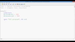 Just Basic Tutorial 14 - Creating Your First Window