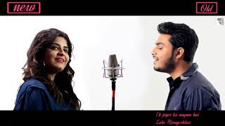 New Vs Old Indian Songs Mashup - Romantic Mashup - Raj Barman Ft Deepshikha Raina
