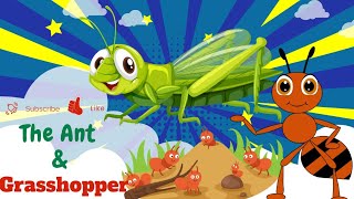 The ant and grasshopper | bedtimestories | story with cartoons | moral stories | animated story kids