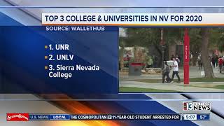 Colleges ranked in Nevada