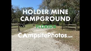 Holder Mine Campground, FL