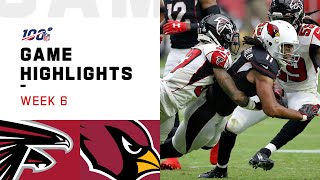 Falcons vs. Cardinals Week 6 Highlights | NFL 2019