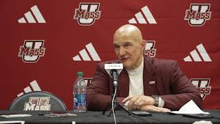 UMass MBB | Coach Press Conference vs Fordham | 03.06.24