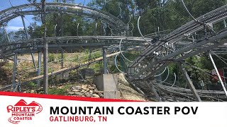 Ripley's Mountain Coaster POV | Amazing Views of the Smoky Mountains (Gatlinburg, TN)
