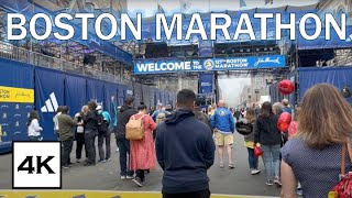 2023 Boston Marathon Walking Tour · 4K