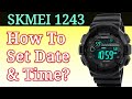 Skmei 1243 1472 Watch Time Setting | How To Set Digital Time, Date & Day of the week?