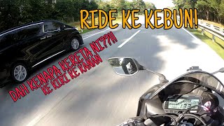 DAH KENAPA KERETA NI ??!! | RIDE KE KEBUN LANCHANG | R15V3 | SJ6LEGEND |