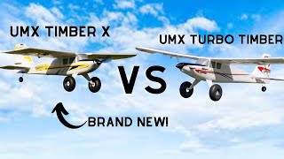 UMX Timber X VS UMX Turbo Timber