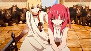 Magi (マギ) - Alibaba and Morgiana vs Palace Bodyguards