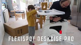 Flexispot Deskcise Pro All-in-One Desk and Exercise Bike Review and GIVEAWAY!