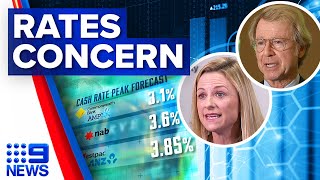 Higher than expected inflation sparks different views on future interest rates | 9 News Australia