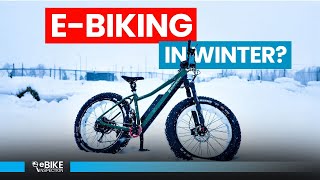 Riding an E-Bike in Winter? Here are the Things You Must Know!!