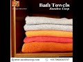 Bath towels #sandexcorp