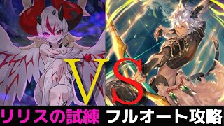 【ドラガリ】リリスの試練超級フルオート！Full Auto Master Lilith's Trial  (06:05)！いよいよオーラ付与キャラが頭角を現す結果に！