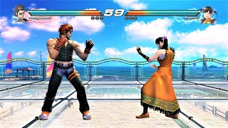 Hwoarang vs Ling Xiaoyu (Hardest AI) - Tekken 7 Arcade