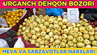 URGANCH DEHQON BOZORI YANGI YIL NARXLARI 24.12.2024 #urganch #bozor #2024