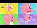 🦖크앙과 함께 노래 불러요 🎼30min 인기동요 모음 nursery rhymes 꼬마공룡 크앙 영어 동요