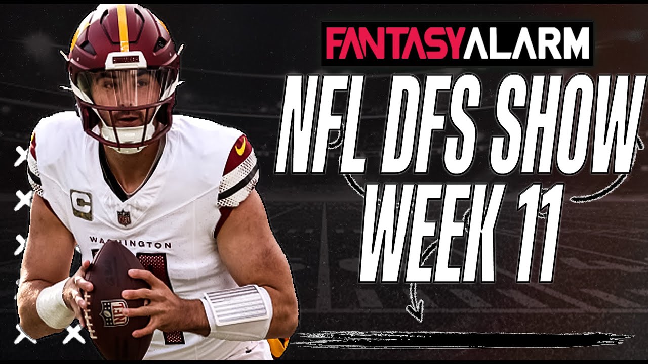 NFL DFS Show Week 11 | DraftKings NFL Picks Week 11 | NFL DFS Lineups ...