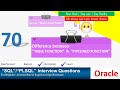 Oracle PL SQL interview question | ORACLE PIPELINED TABLE FUNCTION Vs TABLE FUNCTION |ORACLE| Part 3