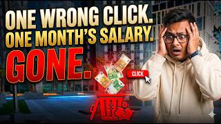 One Wrong Click One Month S Salary Gone