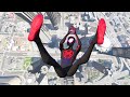 GTA 5 SPIDERMAN x MILES MORALES Ragdolls Compilation Episode 01 (Euphoria Physcis Showcase)