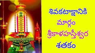 SriKalahastiswaraSatakam ||శ్రీకాళహస్తీశ్వరశతకం|| రచన: | ధూర్జటి#Vanamali Channel