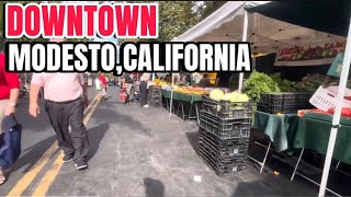 BUHAY CNA SA AMERIKA PALENGKE SA AMERİKA | DOWNTOWN MODESTO, CALIFORNIA