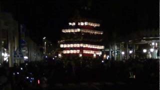 秋の高山祭り　6/6宵祭り曳き揃え　The Takayama Festival in autumn 2011/JAPAN