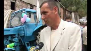 ANTARASHAT CITIZENS RECEIVED A NEW TRACTOR