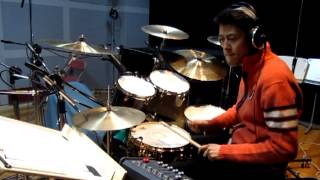 드러머 권낙주-Gracehill Worship 2집 녹음중-20101217