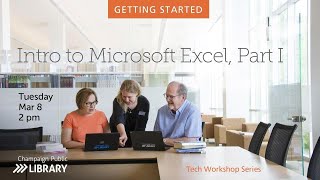 Intro to Microsoft Excel, Part 1 | March 2022