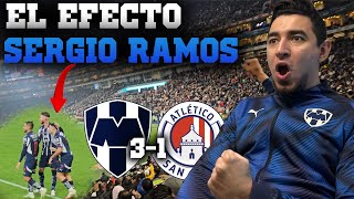 MONTERREY GOLEA EN EL DEBUT DE SERGIO RAMOS | REACCIÓN MONTERREY 3-1 ATL SAN LUIS | J8 LIGA MX