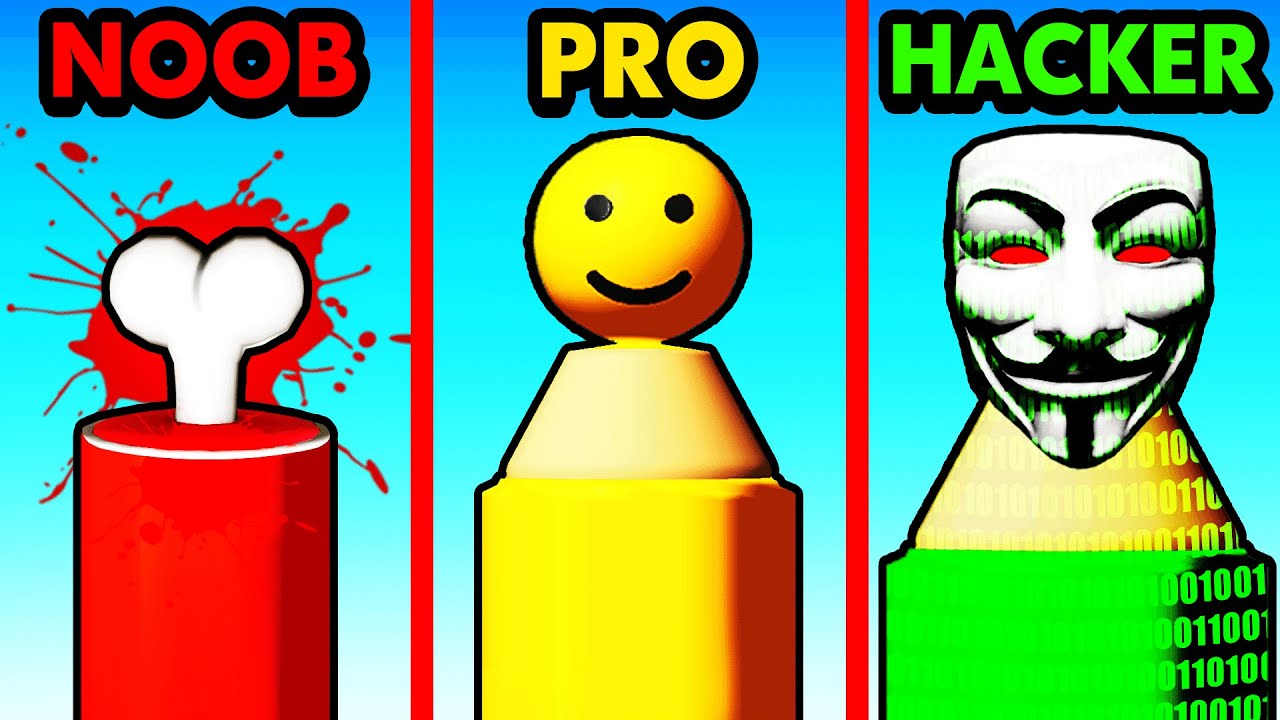 Noob Vs Hacker Carve The Pencil Youtube