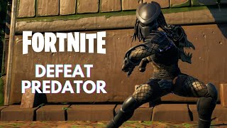 FORTNITE: How To Defeat the Predator Boss (Predator Location and Mythic)