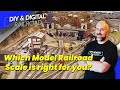 Choosing a Model Railroad Scale: Coffee and Trains Episode 8