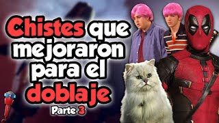 Chistes Con Una Buena Adaptación En El Doblaje Latino | Parte 3