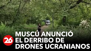 GUERRA RUSIA-UCRANIA | El Ejército ruso derribó un nuevo dron que sobrevolaba Moscú