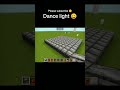 How to Build a DANCE  FLOOR in minecraft ? Redstone Disco FIoor  #shorts 😁😨😀 @Jaggu_gaming_03